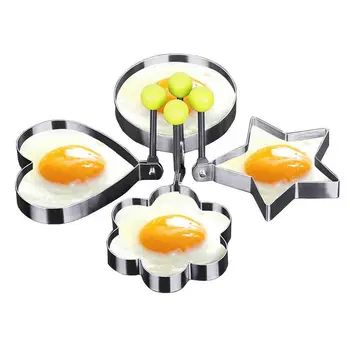 Форма За Приготвяне на Яйца В Кухнята, Инструменти За пържене на Яйца от Неръждаема Стомана, Инструмент за печене на палачинки Anima Cocinal Shape Shaper