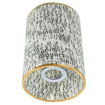 Лампион Тъкани Барабана Лампа Етаж Лампа Взаимозаменяеми Лампа Текстилен Калъф за Фенер