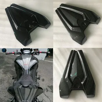 За Kawasaki Z1000 Z 1000 2014 - 2017 2018 2019 2020 2021 2022 Капачка на Капака на задния Пътнически седалка на Мотоциклет от черен въглен
