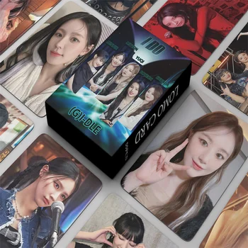 55 бр./компл. GIDLE Single I DO Малък Албум за пощенски картички Lomo Card Minnie Song Yuqi Ye Shuhua (G) I-DLE MIYEON MINNIE Photo Card Kpop