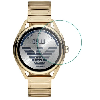 Прозрачен защитен слой От закалено стъкло За smart-часовници Emporio Armani Smartwatch 3 2019, Защитно покритие за LCD екрана, Защита на
