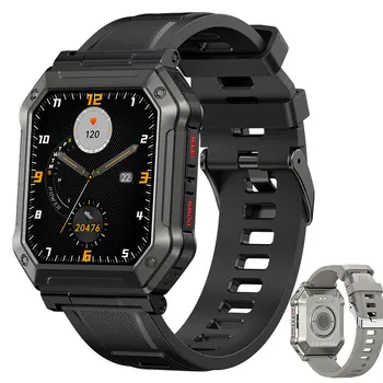 2023 Нови Мъжки Спортни Смарт часовници на открито, IP68 Водоустойчив С Гласови асистенти BT Call, Фитнес Часовници за Android и IOS