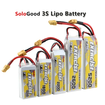 3s Lipo Батерия 11.1v В 1200 ма батерия 1800 ма 2200 mah 25C 2600 mah 3000 mah 4200 mah 5200 mah 35C с жак XT60