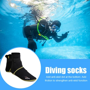 Водни спортове на открито, мини, които предпазват от удари, Защитни чорапи, Екипировка за гмуркане с шнорхел