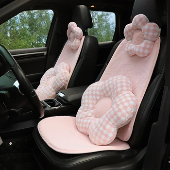 Останете в топлината и уюта на вашия автомобил със зимни плюшени чехлами за автомобилни седалки