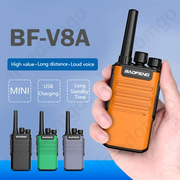 Baofeng BF-V8A Радио Uhf Ръчен Безжичен Интерком Далечни разстояния двойна лента Ham Уоки Токи