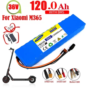 Батерия 10S3P 36V 120Ah, батерия за ebike, литиево-йонни батерии 18650 с Мощност 1000 W За електрически скутер, мотоциклет, скутер