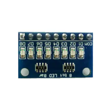 3-24 В 8 Бита Син led индикатор с общ катод, лентата на Сам Комплект за Arduino NANO MCU