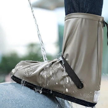 Нови творчески водоустойчив многократна употреба калъфи за земните обувки за мотоциклет, колоездене, Непромокаеми Дебели качествени калъфи за обувки