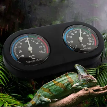 Термометър за влечуги, Терариум, температура, влажност, термометър-влагомер за ГУЩЕРИ, Змии, 87HA
