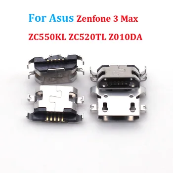 100-500 бр./лот за Zenfone 3 Max ZC550KL ZC520TL Z010DA Micro usb charge порт за зареждане конектор за зарядно устройство конектор порт mini 5pin