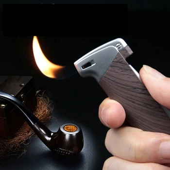 Метални Ветроупорен Запалки за Многократна употреба с прес-Зажигалкой, Надуваем Запалката за Мъже, Притурка за Пушачи