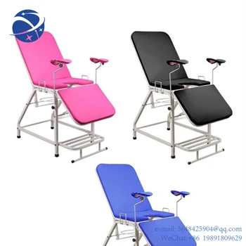 Трехсекционное таза стол за разглеждане, легло за гинекологични разглеждане от неръждаема стомана
