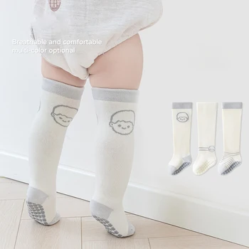Нови детски чорапи MILANCEL, сладки шарени нескользящие чорапи до средата на прасците за деца