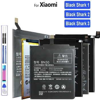 Батерията на телефона BS06FA BS03FA BS01FA за xiaomi Black Shark 1 2/3 3S Shark2 Shark3 за xiaomi Black Shark Helo Батерия 4000 mah