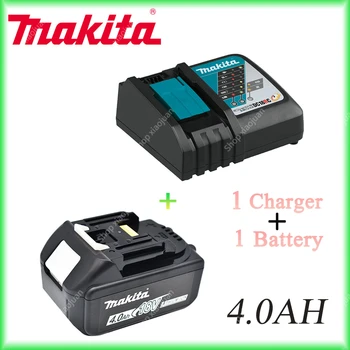Makita Оригинално Зарядно устройство за литиево-йонна батерия 14,4 v/18 4,0 Ah DC18RF BL1840 BL1830 BL1430BL1440 DC18RC с USB порт