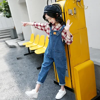 2023 Корейски пролетно-есенен детски панталони за момичета, трендови ежедневни панталони с дълъг дъното за момичета, начално училище, детски спортни панталони