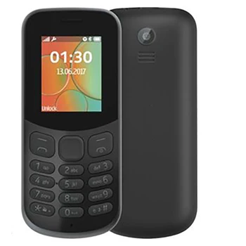 Оригинален ключ мобилен телефон 130 с две SIM-карти 2017 г., отключени 2G GSM 900/1800, евтин мобилен телефон.Не работи в Северна Америка.
