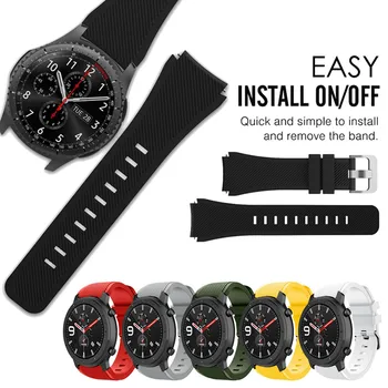 Подходящ За каишка за часовник Huami Amazfit 2S Silicagel Sports Stratos Watch Смарт-Каишка Мек Смарт Гривна Аксесоари
