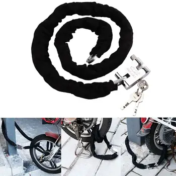 Тежкотоварни за Заключване на Велосипед верига φ0,55 мм, от Стомана за Заключване на Велосипед верига 0,6 М/1 М/1,5 М Заключване за Мотоциклетизъм верига Мотоциклет