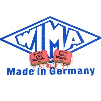 Безплатна доставка на 10 бр./30 бр. WIMA Германия кондензатор FKS3 630V 0.0033 ICF 332 630V 3300PF P = 10 mm