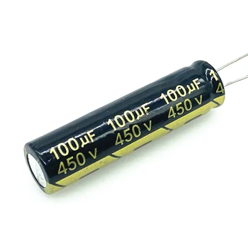 10 бр./lot, 100 uf, 450, 100 uf, алуминиеви електролитни кондензатори, размер 13 *50 20%