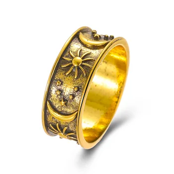 MODOMA 2023, Нови Модни пръстени на Старинен Сребърен цвят за жените, Аксесоари y2k, Бижута, Изчистен естетичен дизайн, Двойка пръстени