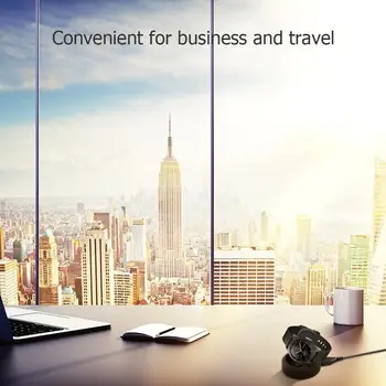 Безжична магнитно зарядно устройство на Смарт часовници кабел Смяна на зарядно устройство, Поставка въртящ се Кабел Аксесоари за Samsung Watch 42 мм и 46 мм