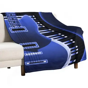 Ново синьо покривка за електрически китари, покривки за мека мебел и пелерини