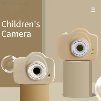 Детски фотоапарат, цифрова двойна камера, записваща видеокамера HD 1080P, играчки, мини-камера, цветен дисплей, Детски подарък за рожден Ден, Детски играчки за деца