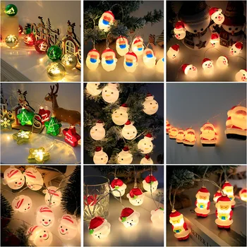 Led венец Коледна украса за дома, Коледно дърво, подвесная венец, Коледна украса Навидад Noe, Весела Коледа 2024