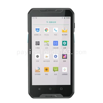 Нов портативен скенер баркод EVAWGIB 1D 2D QR за извършване на опис, Android 8.1 WIFI PDA, смартфон, мобилен терминал за данни, здрав PDA