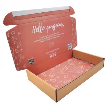 индивидуален дизайн Модерен Дизайн на Кутии за доставка на Пощенски Кутии Със самозалепваща лента спукването