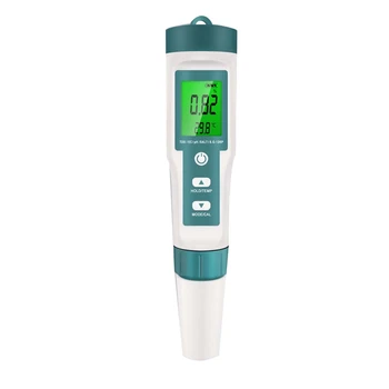 Дръжка-тестер за качеството на водата 7 В 1, М PH/TDS/ЕО/Солена/ORP/S. G/Температура, Инструмент За Измерване на качеството на водата