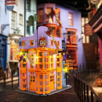EASYLITE Led Light Комплект За 76422 Diagon Alley Weasleys 'Wizard Wheezes Набор от играчки 