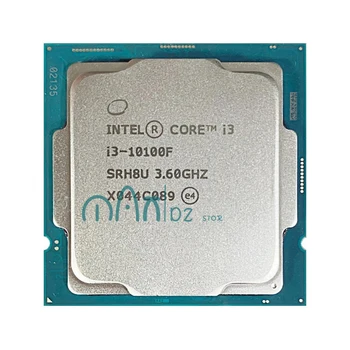 Intel Core i3-10100F i3 10100F 3.6 Ghz 4-ядрен 8-стрийминг процесора cpu L2 = 1 M L3 = 6 м 65 W LGA 1200