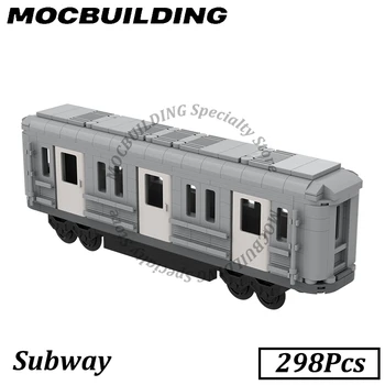 Модел метрото MOC Градивен елемент САМ Образователен тухла Детска играчка за подарък