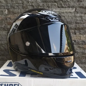Мотоциклет шлем Z7 с пълно лице, светли черна каска за каране на мотокрос каска за мотобайка