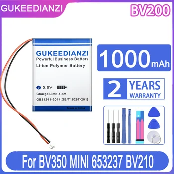 Преносимото батерия GUKEEDIANZI BV 200 1000mAh за цифрови панели BV350 MINI 653237 BV210 BV200